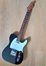 Harley Benton Black 60's Telecaster Electric Guitar TE-62DB BK