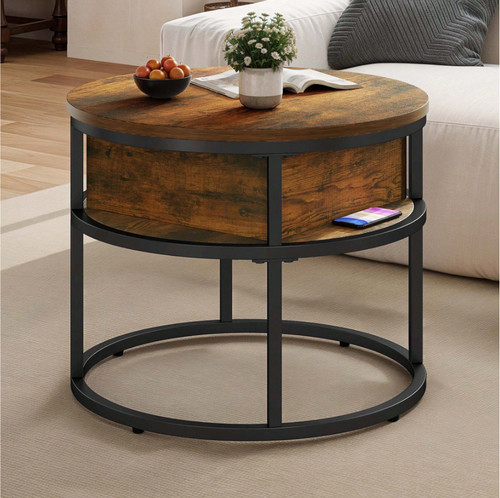 Coffee table with lift top - with,