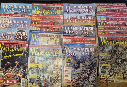 Miniature wargames magazine - miniature,