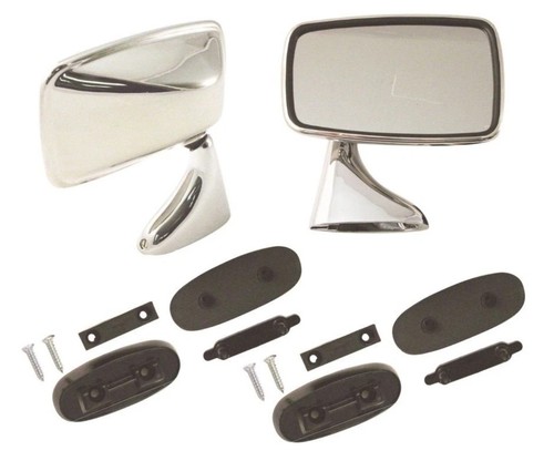Pair tex style door mirrors - pair, of