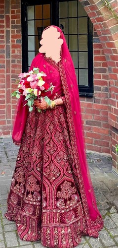 Asian bridal wedding lengha - bridal,
