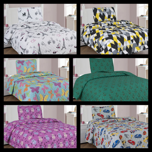 3pc bedding quilt set - 2/3pc,