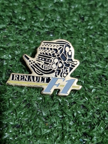Renault team engine - engine, enamel