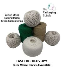 Garden Twine Plants Flowers Easy to Cut String Strong Outdoor Gift Natural Jute