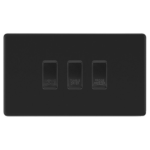 Screwless matt black gang - screwless,