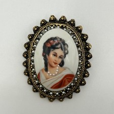 LIMOGES Brooch pin Made in