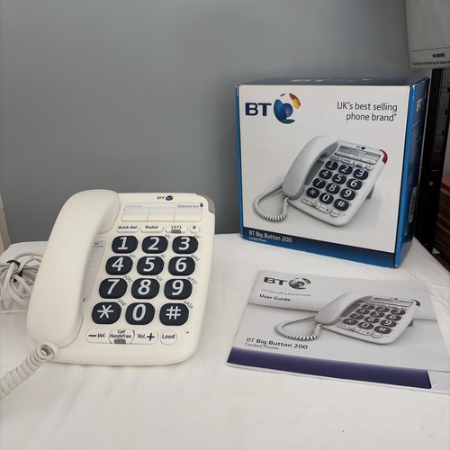 Big button 200 corded - bt,