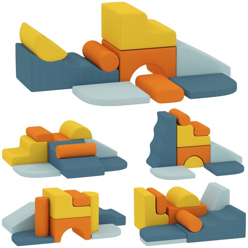 Aiyaplay piece soft play - soft,