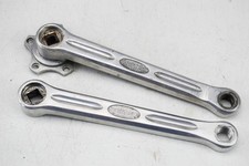 STRONGLIGHT 49D VINTAGE BICYCLE ALLOY CRANKS CRANK ARMS, 175MM (4)
