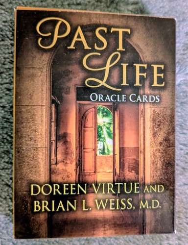 Past life oracle cards - life,