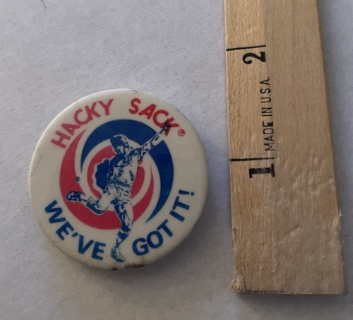 Vintage pinback button - vintage, ad