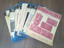 Job Lot 37x Vintage Woodworker