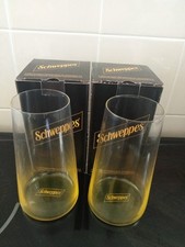 Schweppes Glasses. new in box 