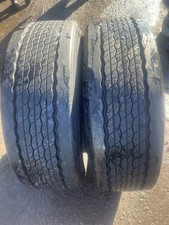 Nearly new pair of 385/65 22.5