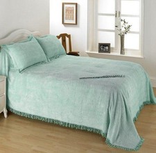 Candlewick Bedspread Geneva - Antique Green