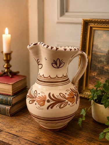 Vintage hand painted ceramic - vintage,