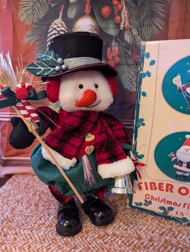 Fiber optic snowman - fiber,