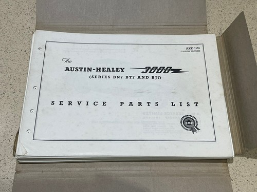 The austin healey 3000 - 3000, service
