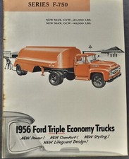 1956 Ford F-750 Truck Brochure