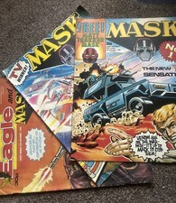 MASK Comic 1 and 4 1986