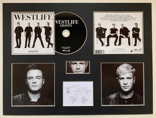 Westlife signed autographed - westlife,
