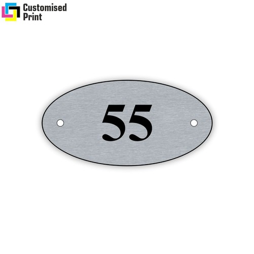 Personalised house number - personalised,