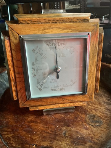 Oak barometervintage england - oak,