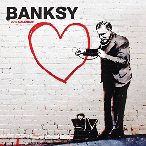 Banksy 2018 wall calendar - banksy,