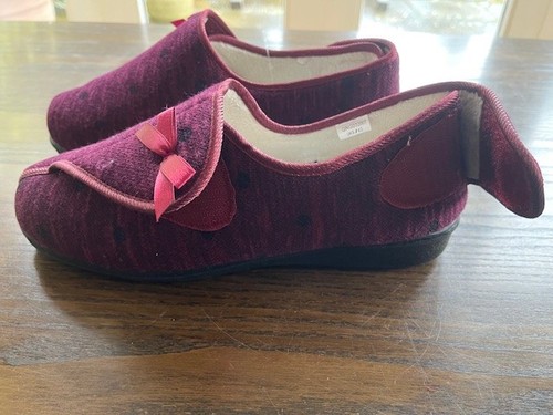 Pavers burgundy slippers - pavers,
