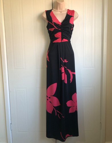 Debenhams black pink floral - black,