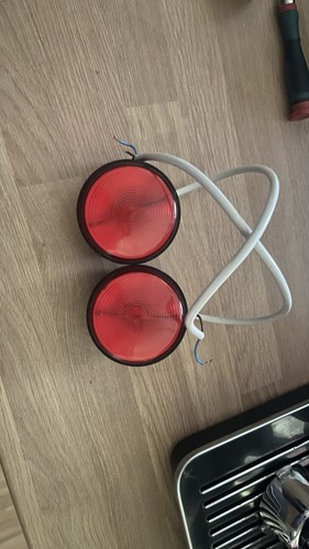 Elmdene alarm red beacon - red,