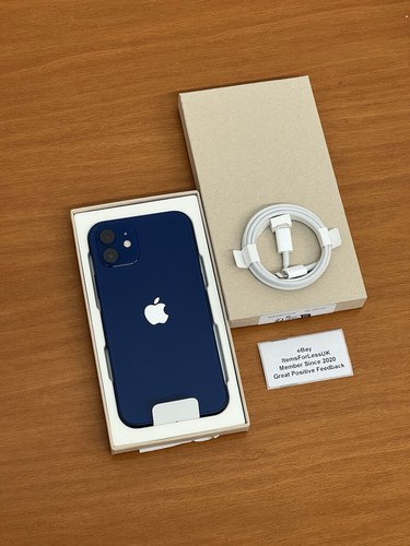 New apple iphone 64gb blue - 12,