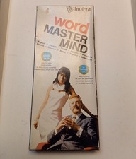 Vintage Invicta Word Master Mind Mastermind Game - New Improved
