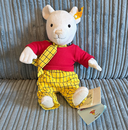 Retired steiff rupert bear - retired,