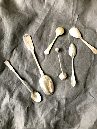 Collection antique salt - of,