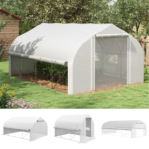 Polytunnel greenhouse with - polytunnel,