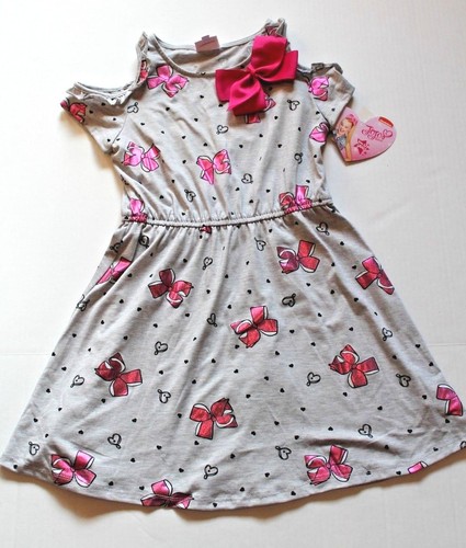 Jojo siwa gray pink bows - jojo,