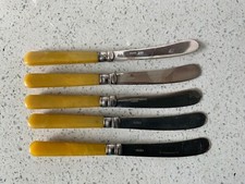 Antique mustard yellow amber