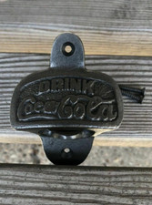COCA COLA cast iron bar  wall mounted bottle opener