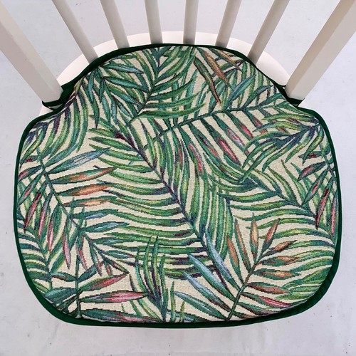Green tropical palm - green,