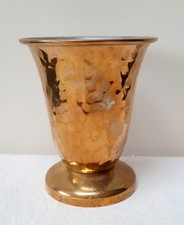 Vintage Swedish brass vase