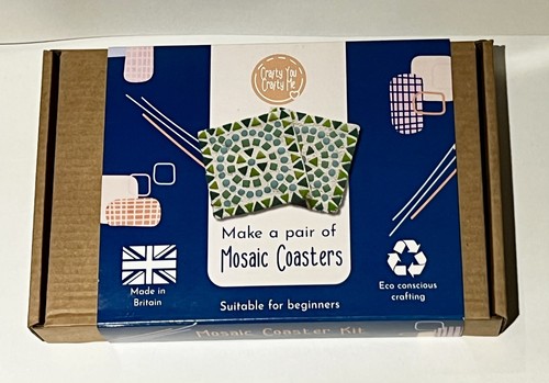 Make pair mosaic coasters - make, a