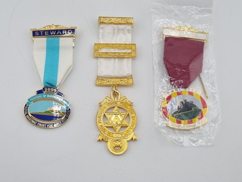 Masonic regalia medals - masonic,
