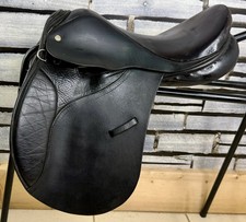 15” Medium Heritage Saddlery English GP Pony Saddle - Black