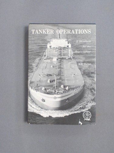Tanker operations handbook - operations:,