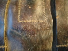 WW1 Chain Saw Dated 1915