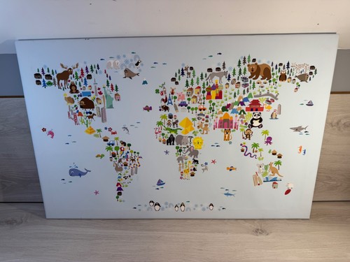 World map for - map, canvas