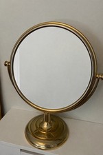 Vintage Round Brass Vanity