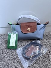 Longchamp le Pliage Light Blue