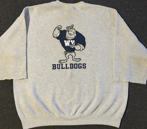 Vtg 90s bulldogs faded - 90s,